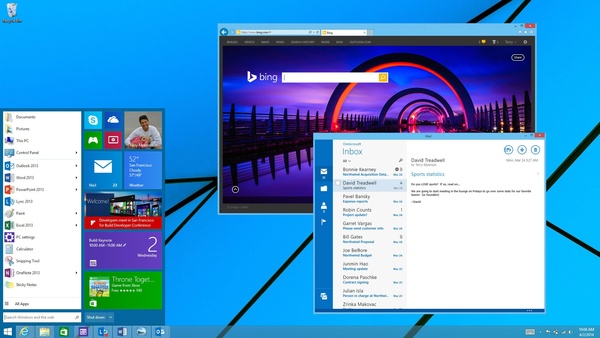 Windows 9:n testiversioon tulossa uusi ominaisuus? Päivitys yhdellä klikkauksella